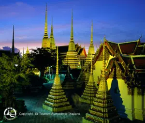 Bangkok Wat Pho 1 - Thailand rondreis Around The World Travel